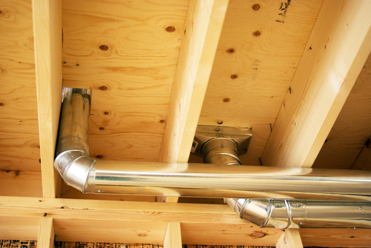 Монтаж вентиляции в коттеджах и деревянных домах