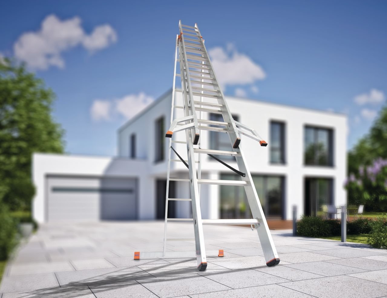 Лестницы Krause: Надежность и многофункциональность для вашего дома и работы